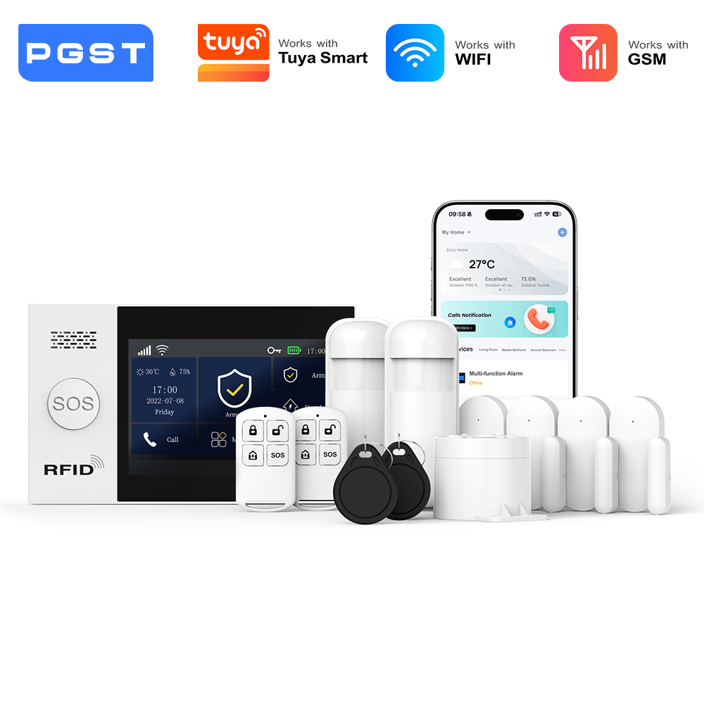 Sim Gsm Alarm - PGST alarme inteligente anti roubo kit