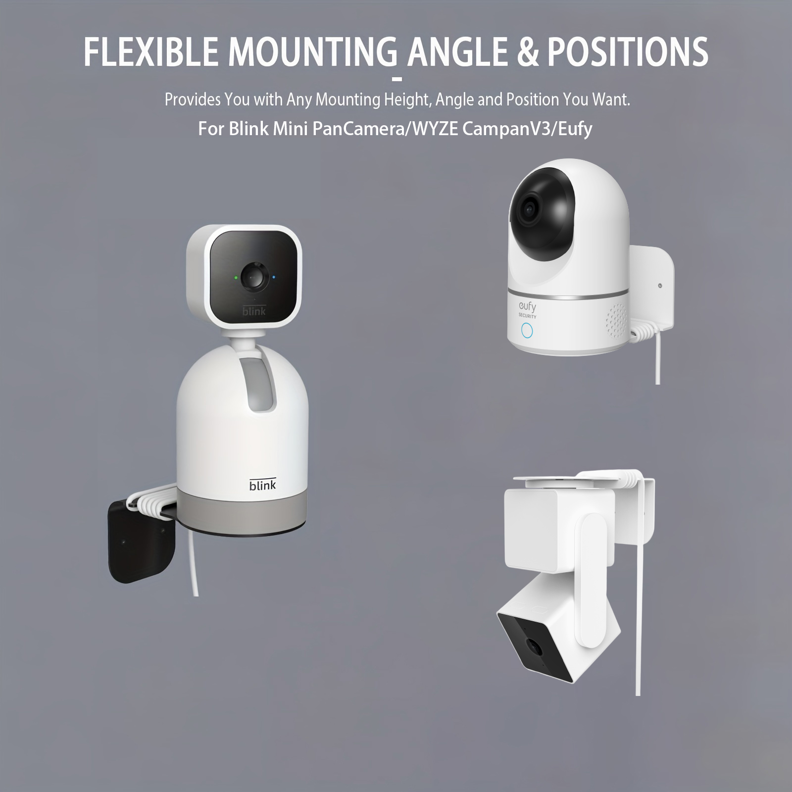 Eufy Camera E220 - Suporte de parede para câmera, adequado