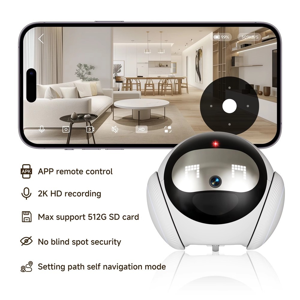 Câmera de Segurança para Anima - Home Security Robots avaliação e preço