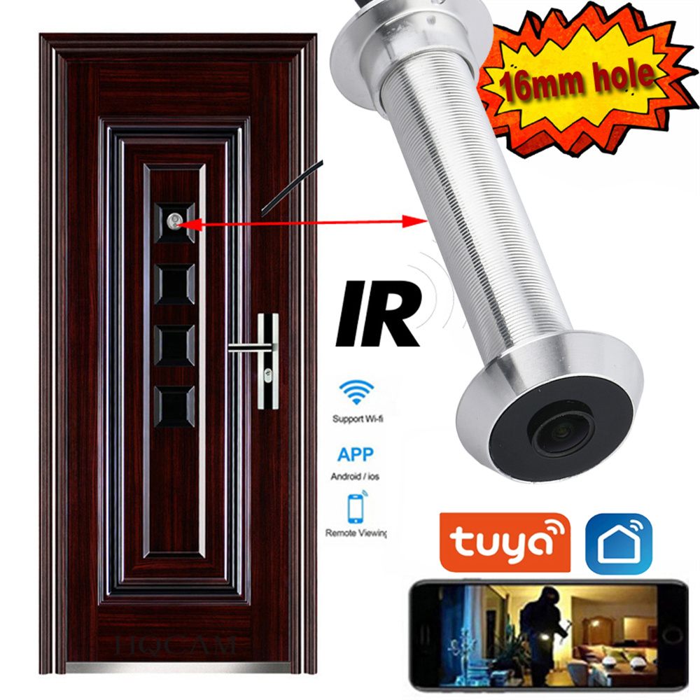 Câmera de Olho Mágico LED 1080 - Home Security Front Door Camera avaliação e preço