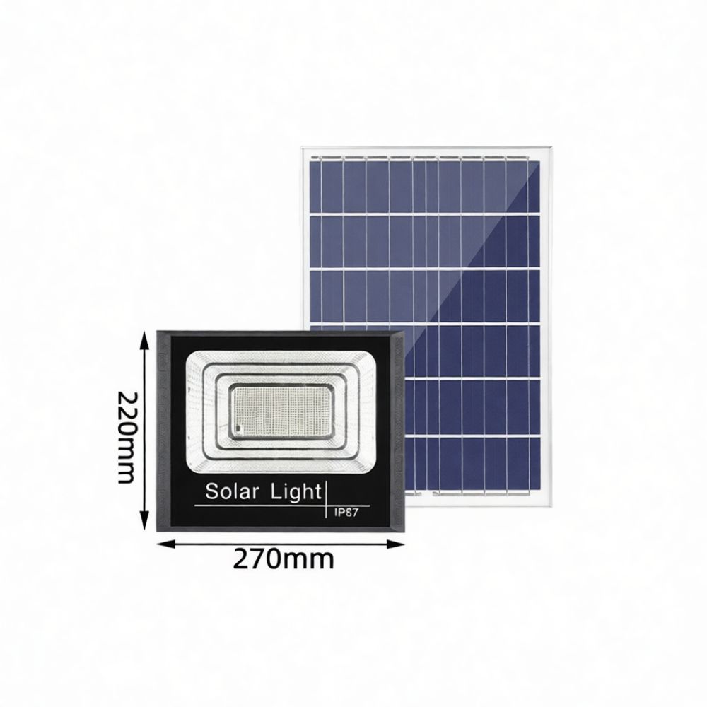 Refletor solar LED de alta efi - Home Security Flood Lights avaliação e preço