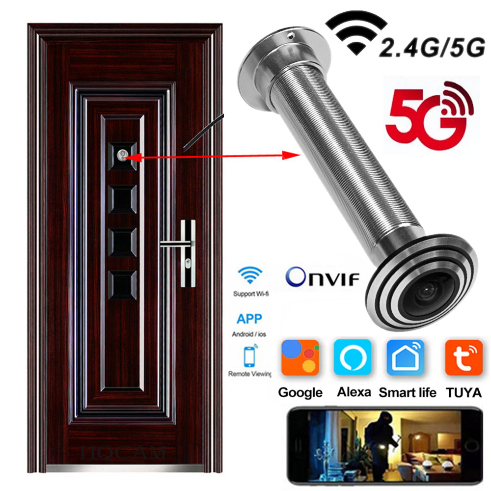 Câmera olho wi-fi para porta,  - Home Security Front Door Camera avaliação e preço